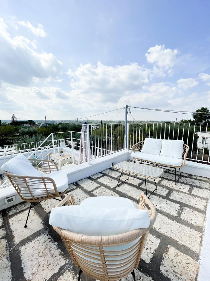ホテル Trullo San Vincenzo Con Piscina モノーポリ エクステリア 写真
