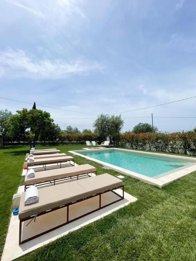ホテル Trullo San Vincenzo Con Piscina モノーポリ エクステリア 写真