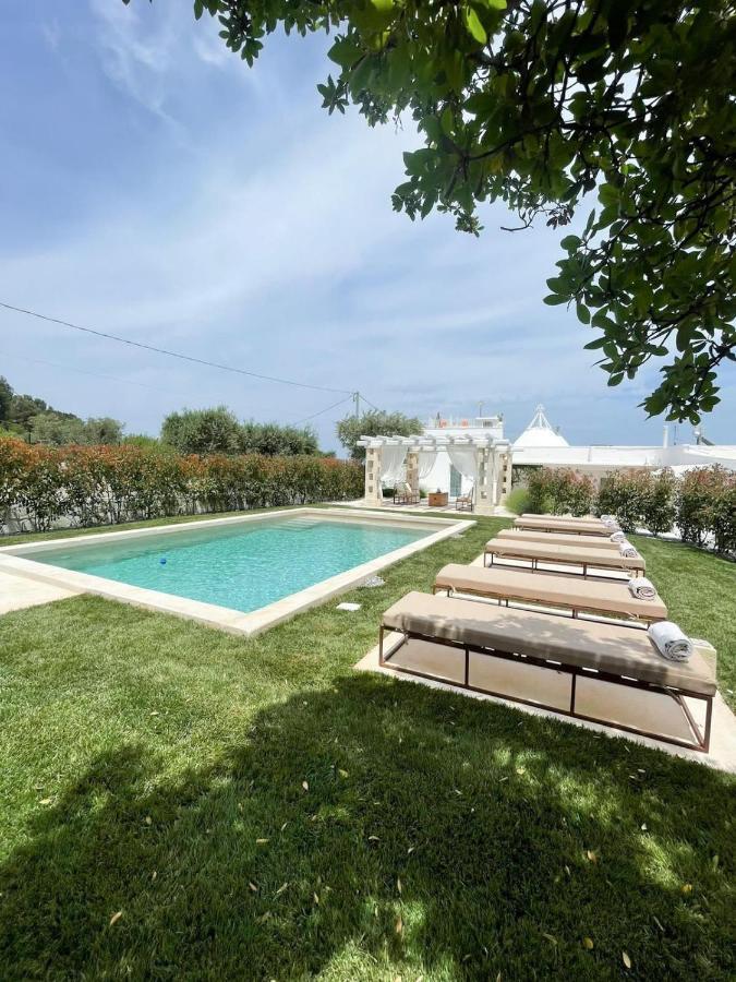 ホテル Trullo San Vincenzo Con Piscina モノーポリ エクステリア 写真