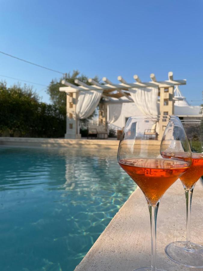 ホテル Trullo San Vincenzo Con Piscina モノーポリ エクステリア 写真