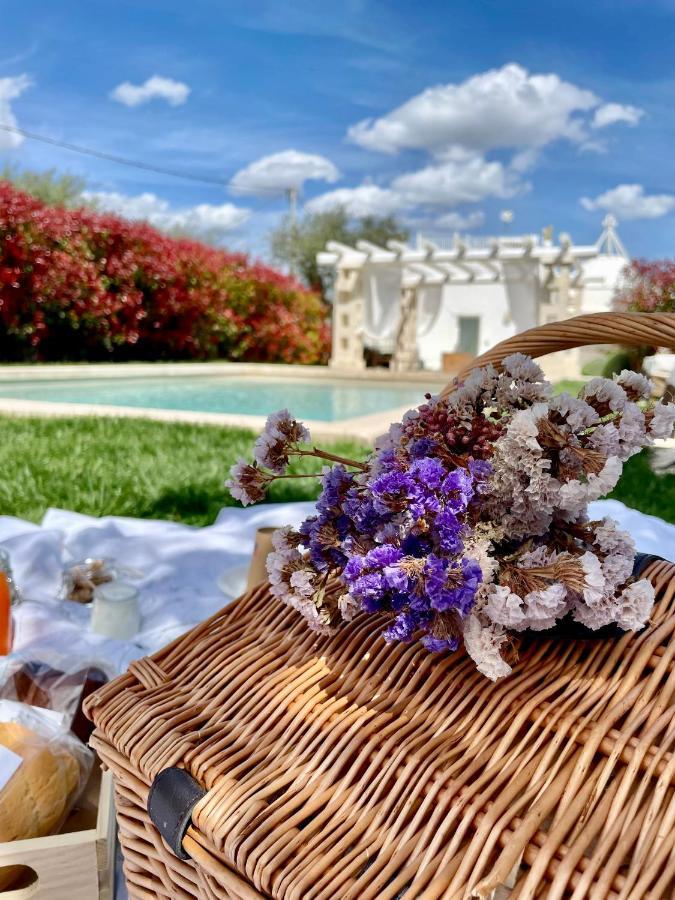 ホテル Trullo San Vincenzo Con Piscina モノーポリ エクステリア 写真